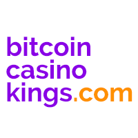 Bitcoin Casino Kingsin värillinen logo