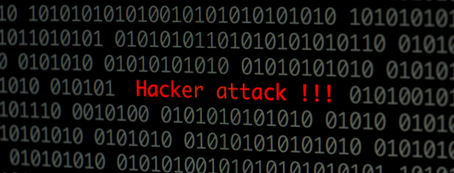 Hacker angreb tegn