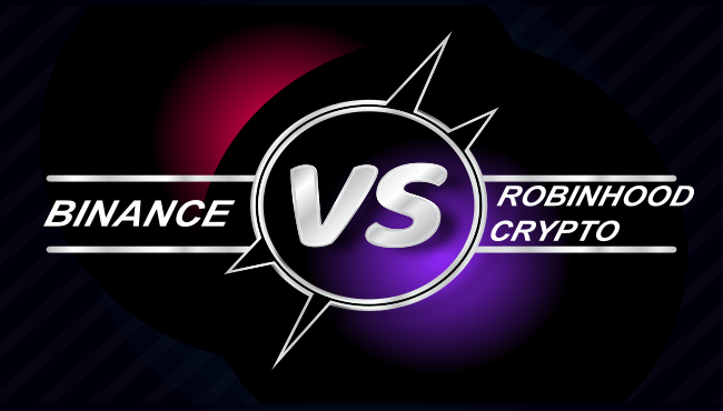 Binance versus robinhood krypto
