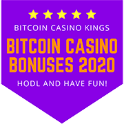 Bitcoin Casinon bonukset 2020