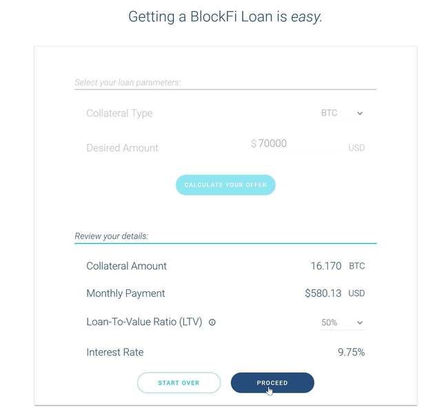 Blockfi bitcoin -vakuudellinen laina