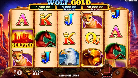 Wolf Gold spillemaskine