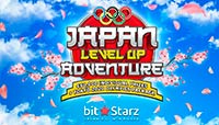 BitStarz logo Japan Level Up Adventure