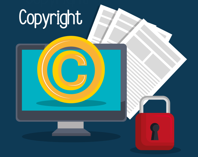Copyright patenter koncept