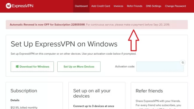 Kuinka peruuttaa Express VPN -tilaus?