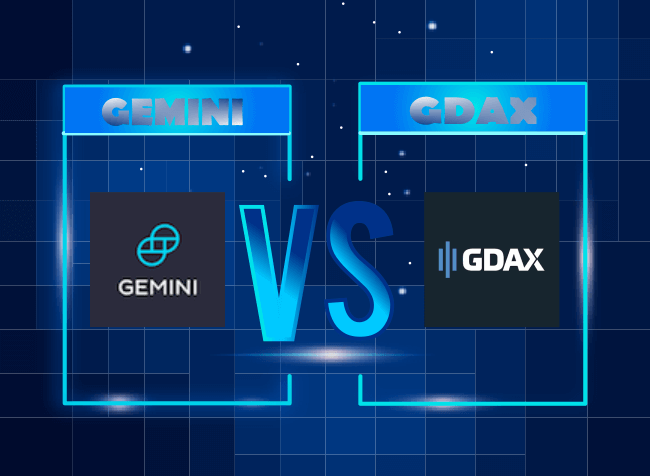 Gemini vs. GDAX-konsepti