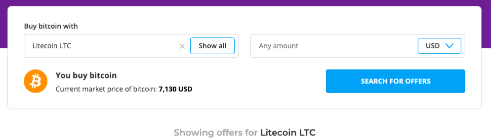 Køb af Litecoin på Paxful