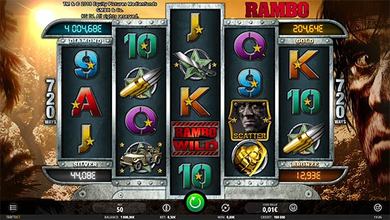 Rambo slot fra iSoftBet.