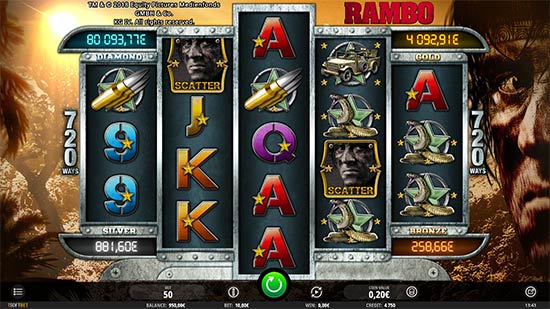 Rambo slot fra iSoftBet.