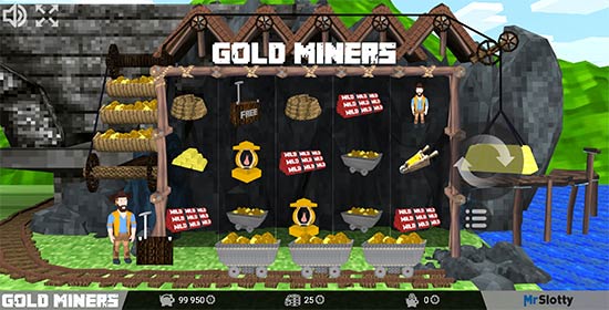 Gold Miners -paikka MrSlotty
