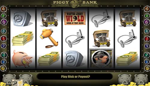 Piggy Bank spilleautomat fra Belatra.