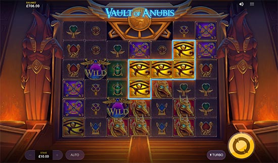 Vault of Anubis slot fra Red Tiger Gaming.