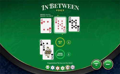 OneTouch: in Between table poker