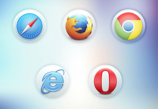 3d, browser, ikon
