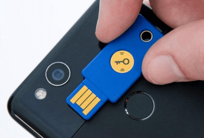 Sikkerhedsnøgle NFC